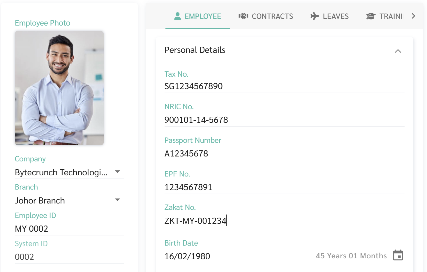 Employee - Malaysia Employee - Malaysia